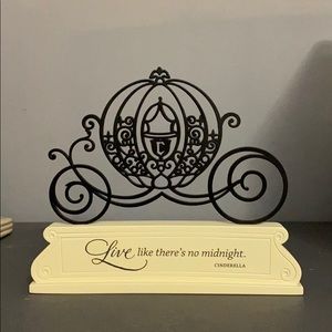 Disney Silhouette Cinderella Carriage Figurine